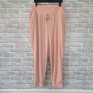 Fabletics Sleek Knit Drawstring Pant Athleisure Joggers Womens 1X NEW